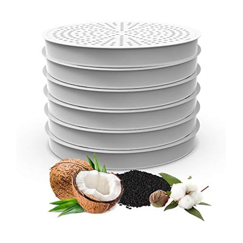 WellToBe Cat Water Fountain Filter, Multiple Filtration Pet Water Fountain Replacement Filter, 6 Packs of Cotton Activated Carbon Cat Fountain Filter(Filter 6 Pack). Cover