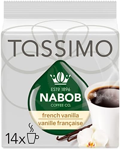 Cafe Collection French Vanilla Coffee (Medium), 14-Count T-Discs for Tassimo Coffeemakers