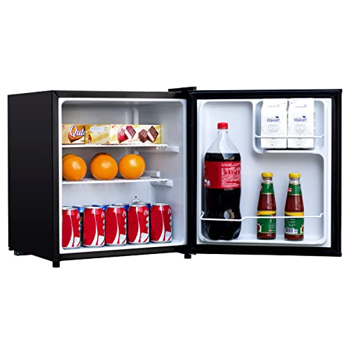 Avanti Mini Fridge Compact Refrigerator for Home Office or Dorm, Reversible Door and Adjustable Shelves, Full Range Temperature Control with Compressor Cooling and Automatic Defrost, 1.7-Cu.Ft., Black on Fridge.com