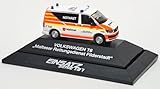Material: Kunsstoff RIETZE 53845 - Volkswagen T6 Malteser Rettungsdienst Filderstadt - 1:87 - Einsatzserie