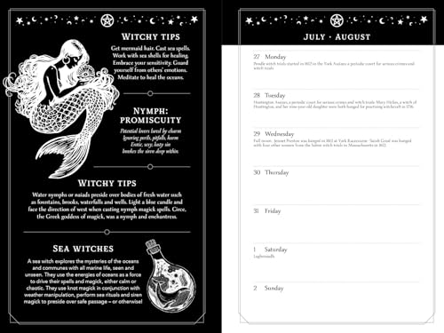 2026 Witch's Diary Planner Calendar: Northern Hemisphere: Reclaiming the magick of the old ways - Image 12
