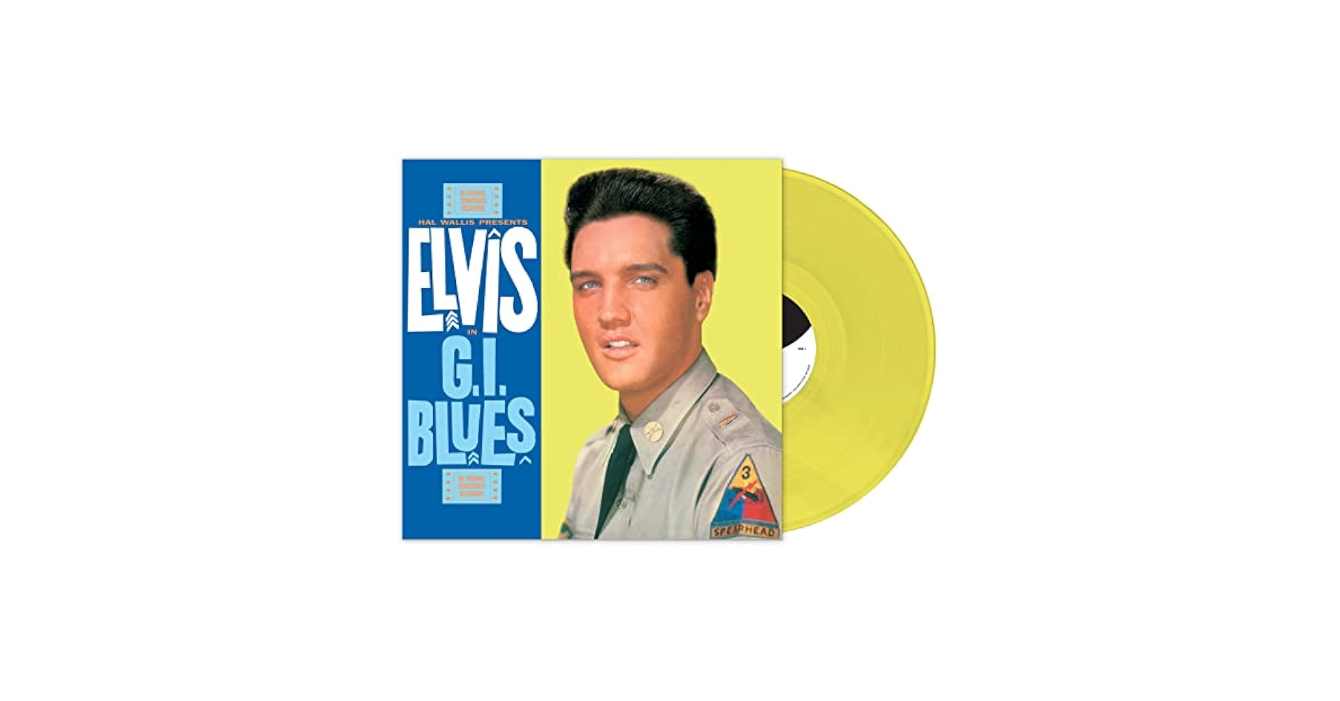 Elvis Presley G.I. Blues UK(英)盤 LP Mono Elvis Presley – G. I. Blues – Vinyl (LP, Album, Mono), 1960