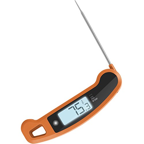 Lavatools Javelin Pro Duo Ambidextrous Backlit Professional Digital Instant Read Meat Thermometer For Kitchen, Food Cooking, Grill, Bbq, Smoker, Candy, Home Brewing, Coffee, And Oil Deep Frying #TOP1