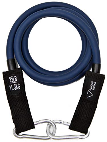 Ryher Gomas elásticas y Accesorios para Fitness y Ejercicio (Individual #4 Azul...