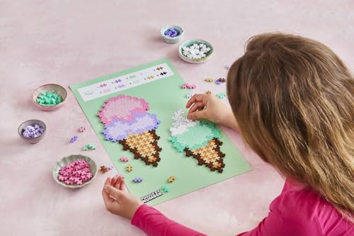 Plus Plus - Puzzle by Number Ice Cream Cones - 250 Pieces 20mm - Interlocking Building Blocks and Construction Set - STEM Toy for All Ages - 4346 by PLUS PLUS - Image 5