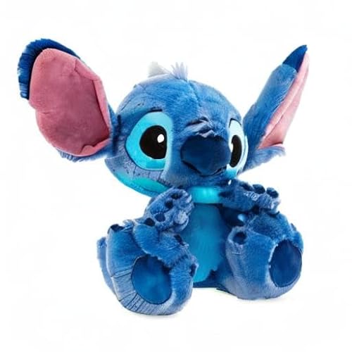 Disney - Pelúcia Stitch Big Feet 30cm, Azul