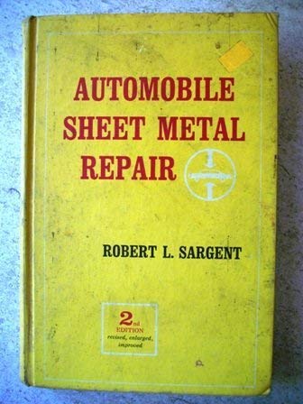 Automobile Sheet Metal Repair 0801954606 Book Cover