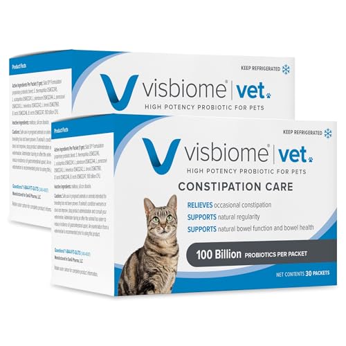 Visbiome® Vet Constipation Care High Potency Probiotic for Cats –