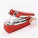 jojofuny Mini Máquina De Coser Portátil Roja Multifunción Hogar Máquina De Coser Manual Inalámbrica Para Labores De Costura Imagen de jojofuny Mini Máquina De Coser Portátil Roja Multifunción Hogar Máquina De Coser Manual Inalámbrica Para Labores De Costura
