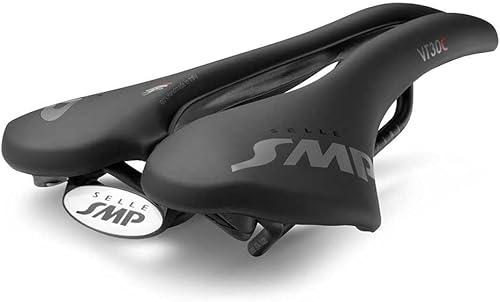 Selle SMP Sillín de Carbono Vt30 Negro, 155Mm