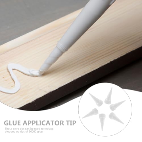 ARTIBETTER 60 Stück Präzisions Spitzen für Bastelkleber Ersatzdüsen für Klebetube Flexibel Wiederverwendbar DIY Projekte und Vielseitige Materialien Wie und