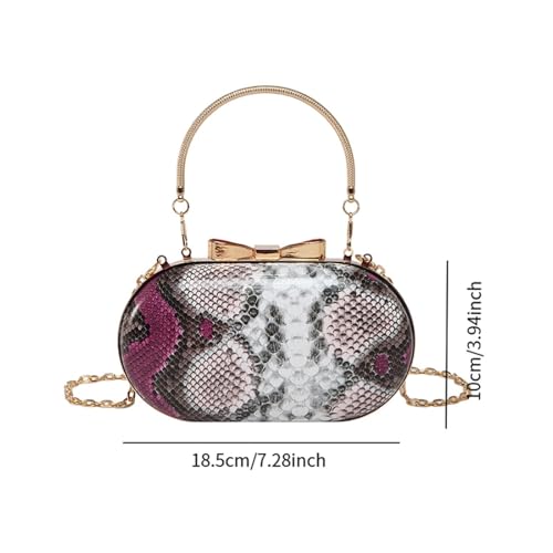 Women Crossbody Bag with Detachable Chain Clutch Purse for Dating, Fashion Shows3