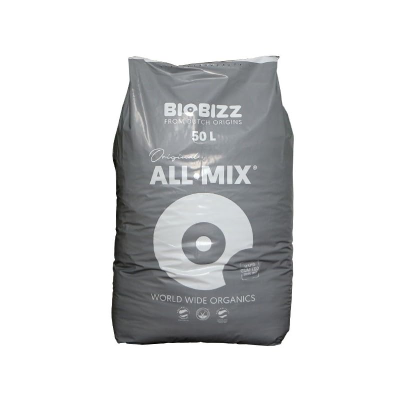 Biobizz - All Mix | Sustrato Universal para Plantas - Mezcla de Tierra pre-fertilizada para Plantas de Interior y Exterior. (50 L)