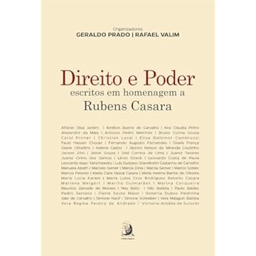 Capa do livro Direito e Poder: Escritos em Homenagem a Rubens Casara