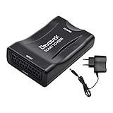 Ozvavzk SCART a HDMI Convertitore,Scart HDMI Audio Video Adattatore Scart Composito a HDMI per SKY...