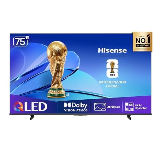 Hisense 75&Quot; Qled 4K Com Dolby Atmos