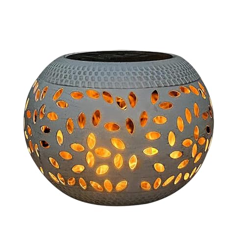 Lampe de table solaire extérieur, étanche, LED, lanterne vintage pour jardin, allée, cour, bureau, chambre à coucher, terrasse