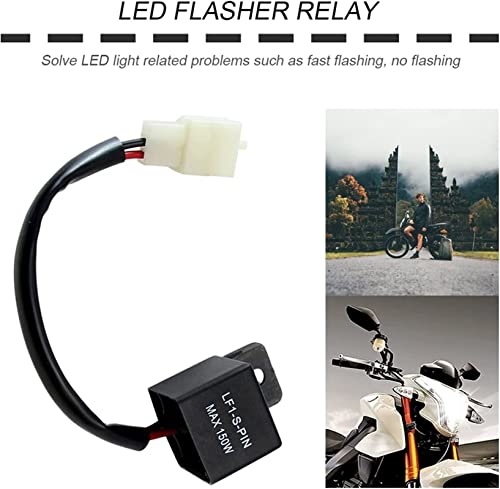 Centrale LED relais clignotant moto 12V 2 broches commande indicateur de direction