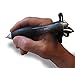 Super Big Fat Pen for Arthritis (5 pack) Black Ink, Black Body + 5 Ink Refills