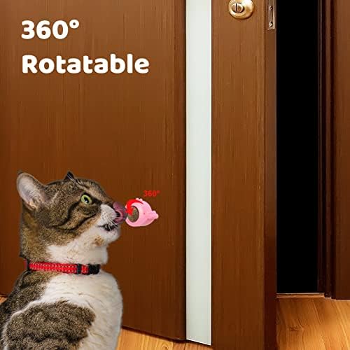 Pinenuts 3 Pcs Catnip Balls for Wall, Natural Cat Mint Ball Catnip Edible Licking Balls Catnip Wall Roller, Rotatable Licking Treats Toys for Cats Teeth Cleaning Interactive Toy (Whale)