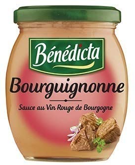 French Benedicta Burgundy Sauce Benedicta-Sauce Bourguignonne-3 Jar Pack