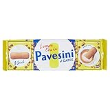 Pavesi Pavesini Biscotto Leggero al Gusto Caffè per Colazione o Gustoso Break - 8 pacchetti - 200 g