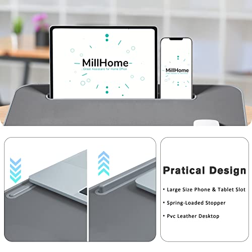 Lap Desk With Pillow Cushion, Home Office Portable Laptop Lap Desk With Device Ledge & Tablet Holder, Removable & Washable, For Sofa Bed Working Writing, Lap Desk For Laptop, Fits Up To 17 Inch Laptop #TOP5