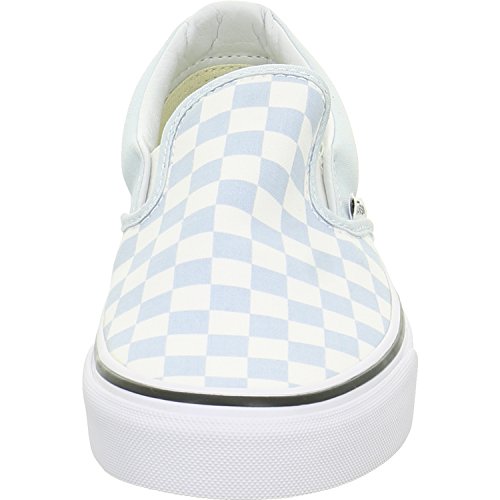 Vans Vans Women's Classic Slip-On Slip On Trainers, Blue ((Checkerboard) Baby Blue/True White Qck), 7 UK 40.5 EU