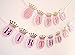 Soccerene Happy Birthday Banner for Girls. Pink Scallops, Gold Foil Crown & Letters, Fast Amazon Logistics and 100% Refund Service