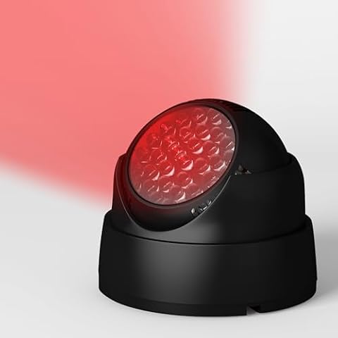 NEWZEROL Ir Illuminator lampa na podczerwień kompatybilna z Quest 3/2/Quest/PS VR2,Brak zakłóceń świetlnych bardzo czułe światło noktowizyjne z europejskim standardowym adapterem przełącznika -czarna