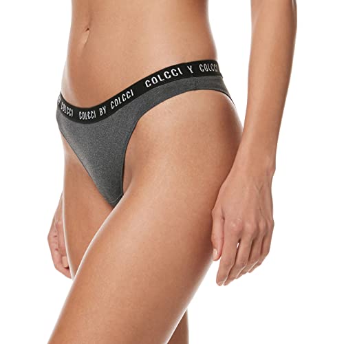 Lingerie,Calcinha biquini,Colcci,feminino,Mescla Grafite,M