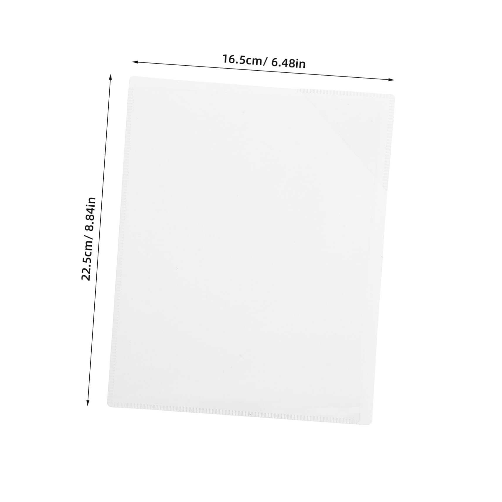 Gadpiparty Magnetic Document File Folder Holder Clear Organizer for Office Classroom Secure Magnetic Attachment Versatile Use Desktop File Management