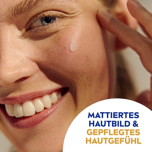 NIVEA SUN Sonnenschutz Fluid LSF 50+, nicht fettende Sonnencreme mit Anti-Unreinheiten Komplex & Niacinamid, UV Gesicht Experte Derma Skin Clear UV-Fluid LSF 50+ (40 ml) – Bild 6
