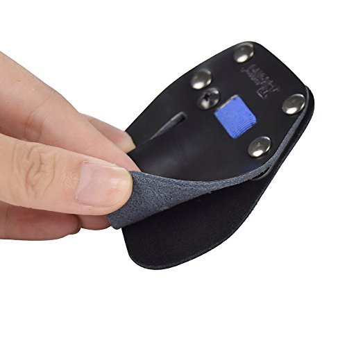 Sheng-Rui Archery Finger Tab Shooting Tabs Finger Saver Protect Guard Cow Leather For Recurve Bow Right Handed #TOP4