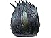 AWAYTR Rooster Hackle Feather Fringe Trim 5-7 Inches Width Sewing Crafts (2 Yards)