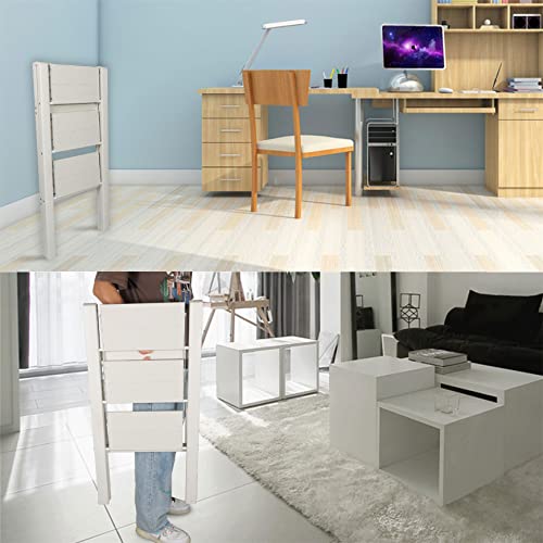 Ysmn 3 Step Ladder Folding Step Stool With Anti-Slip Pedal Aluminum Portable Kitchen Ladder Suitable For Household Office 330Lbs Capacity #TOP5