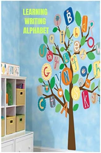 learning writing alphabet paper with lines for ABC kids: 100 Blank handwriting practice paper with dotted lines