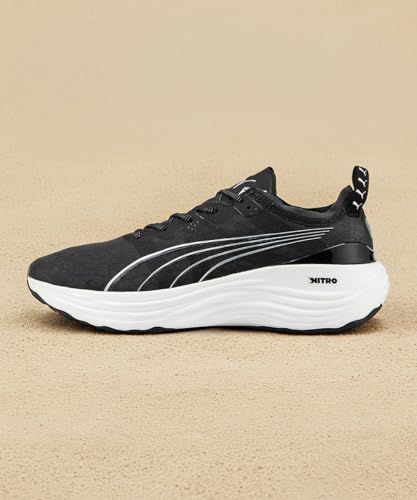 Puma ForeverRun Nitro Chaussures de Course Unisexe Adulte Noir 40 EU, Puma Noir, 40 EU