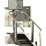 STEPR+ Stair Master with 27" Touchscreen, Commercial Grade Stairmaster Machine for Home, 140 Steps/Min, Bluetooth & WiFi Stepper Machine, Resistance Band Attachments, Mobile App, 375 lb Capacity - Image 4