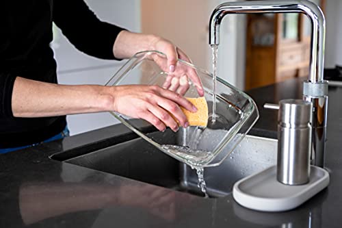 Sorbo Scouring Pads, Viscose, Yellow, 11 x 7 x 4 cm