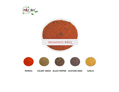 Organic Memphis Bbq Seasoning, Southern Grilling Sweet & Savory Spice Blend, 2 Ounce, The Spice Hut, Small Pouch – Salt Free (Pack Of 2) #TOP2