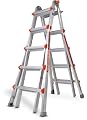 Little Giant Ladders, Super Duty, M22, 22 foot, Multi-Position Ladder, Aluminum, Type 1AA, 375 lbs weight rating, (10403)