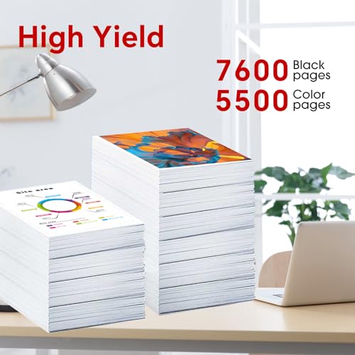 Image of 069H / 069 High Yield Toner Cartridge Set :Compatible Replacement Canon 069H Toner for Canon MF753Cdw / 069 / 069H Toner Cartridge for ImageCLASS MF753Cdw MF751Cdw MF750C LBP674Cdw Printer