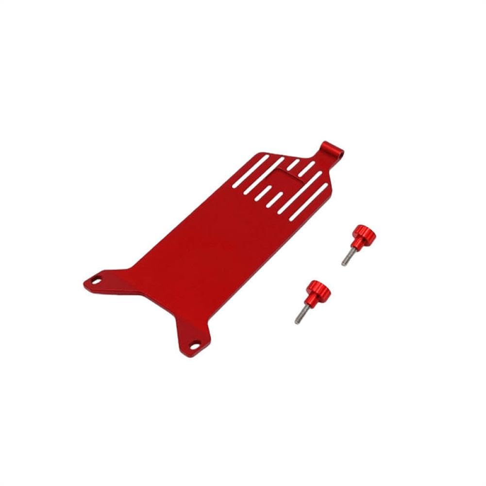 Piezas de Placa receptora de Dos Capas para Coche con Control Remoto, actualización de Metal, compatibles con 244016 B 1/24(Red)