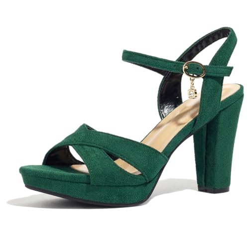 Lyngixko Block Heeled Platform Sandals by Lyngixko - Used condition - Image 6
