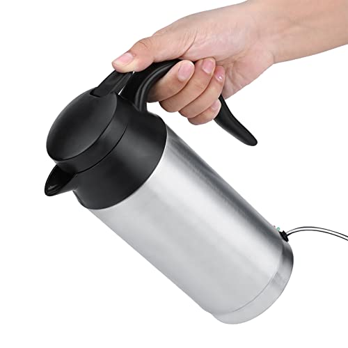 Tetera Eléctrica de Coche 12V Acero Inoxidable 750ml miniatura 5