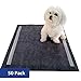 Amazon Brand Solimo Odor Control Activated Carbon Super Absorbent Heavy Duty Leak Proof Pet Puppy Dog Training Pee Pads, Regular, 50 ct