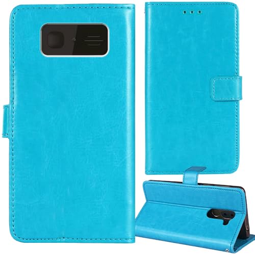 Tnviud Premium Retro Flip Leder Tasche Schütz Hülle Handy Handy Hülle Für Beafon SL260 LTE 4G 2.2