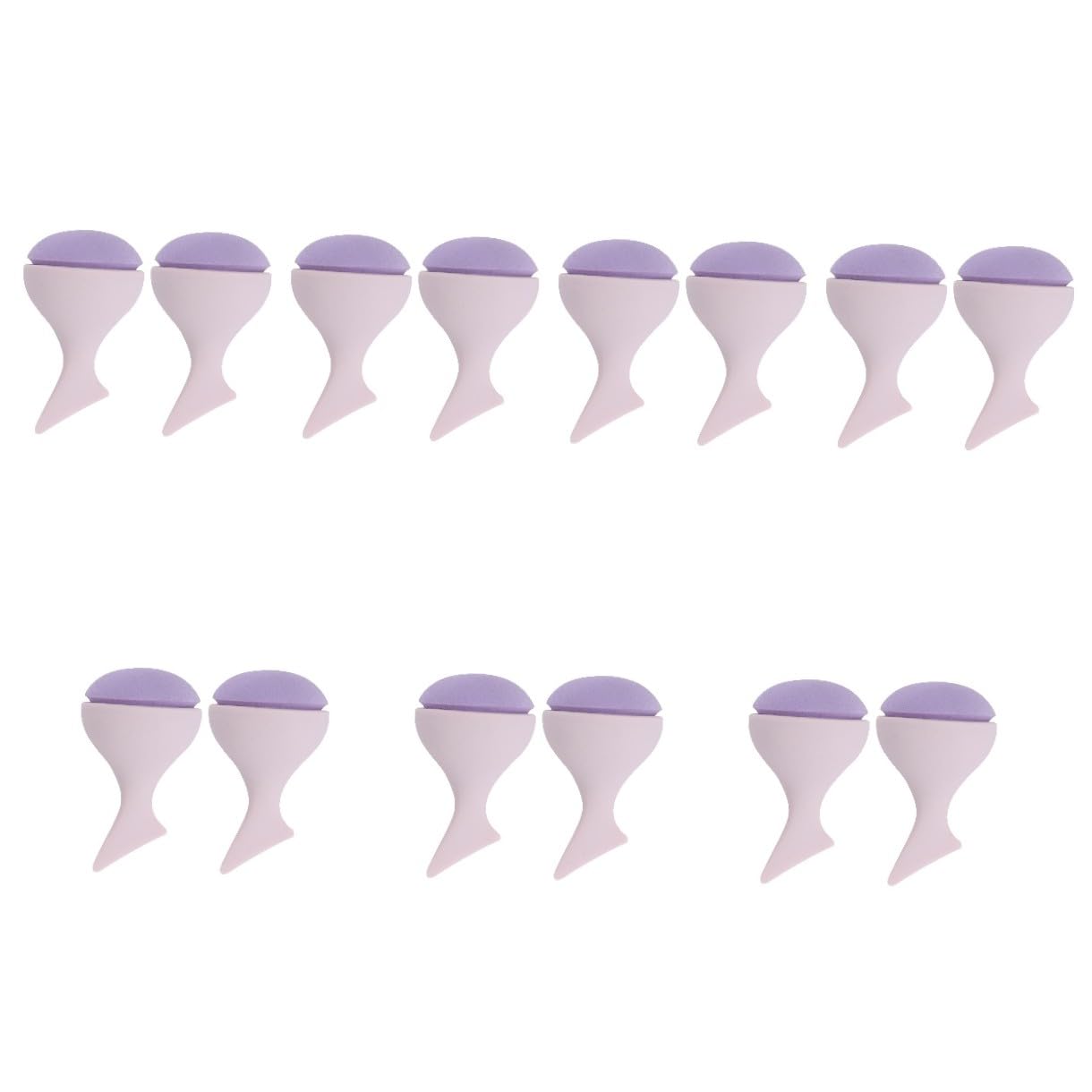 FRCOLOR 14 piezas de belleza huevo bb esponja mezcladora de maquillaje almohada herramientas de maquillaje bocanadas herramientas cosméticas cara huevo maquillaje almohadilla polvo borla de