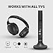 Avantree Opera - Wireless Headphones for TV Watching with Clear Dialogue, Compatible with TVs Equipped with Optical or AUX Audio Output Ports, Passthrough, Enhanced Volume & Comfortable for Seniors